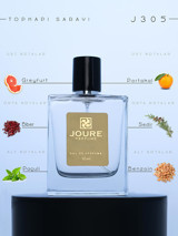 Joure Perfume Joure J305 EDP Odunsu Erkek Parfüm 50 ml