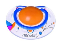 Nuk 0 Ay+ Delikli Ortodontik Silikon Emzik Şeffaf