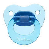 Wee Baby Akide 6 Ay+ Delikli Ortodontik Damaklı Silikon Emzik Mavi