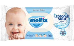 Molfix Hassas Ciltler Izotonik Sulu 60 Yaprak Islak Mendil