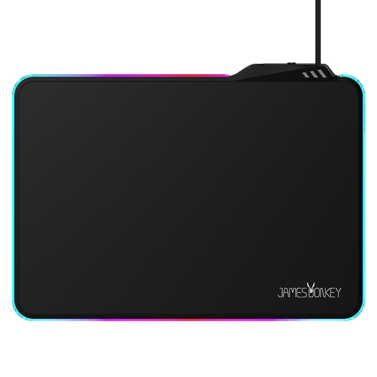 James Donkey 3306 Gaming RGB M 36.8 x 26.5 cm Mousepad