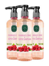 Eyüp Sabri Tuncer Frambuazlı Sirke & Süper Şampuan 3x500 ml