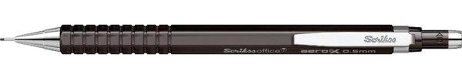 Scrikss Office Aero-X Silgili Metal Metalik Siyah 0.5 mm Uçlu Versatil Kalem