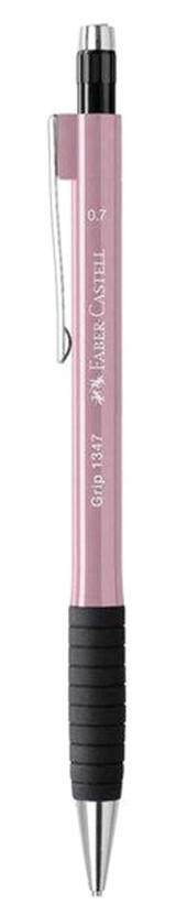 Faber-Castell Grip 1345/47 Silgili Plastik Neon Pembe 0.7 mm Uçlu Versatil Kalem