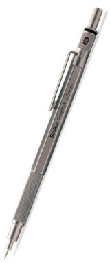 Scrikss Office Graph X Silgili Metal Metalik Gri 0.5 mm Uçlu Versatil Kalem