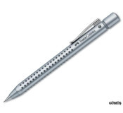 Faber-Castell Grip 2011 Silgili Plastik Metalik Gri 0.7 mm Uçlu Versatil Kalem