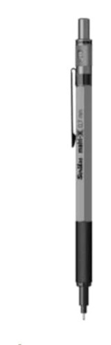 Scrikss Silgili Metal Metalik Gri 0.7 mm Uçlu Versatil Kalem
