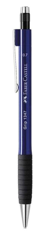 Faber-Castell Grip 1345/47 Silgili Plastik Metalik Lacivert 0.7 mm Uçlu Versatil Kalem