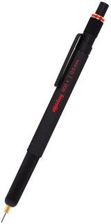 Rotring 1900181 Silgili Metal Metalik Siyah 0.5 mm Uçlu Versatil Kalem