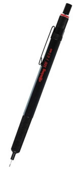 Rotring Rotring 500 Silgili Metal Metalik Siyah 0.5 mm Uçlu Versatil Kalem