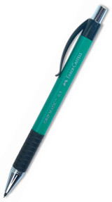 Faber-Castell Grip Matic Silgili Plastik Neon Yeşil 0.5 mm Uçlu Versatil Kalem