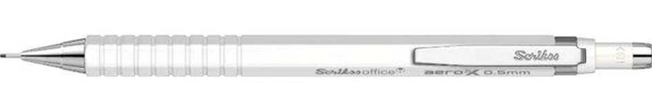 Scrikss Office Aero-X Silgili Metal Metalik Beyaz 0.5 mm Uçlu Versatil Kalem