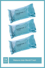 Watsons Fresh 50 Yaprak 3'lü Paket Islak Mendil