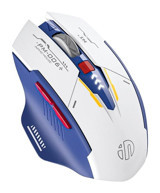 Inphic F9 Sessiz Ergonomik Makrolu Kablosuz Beyaz Mavi Optik Gaming Mouse