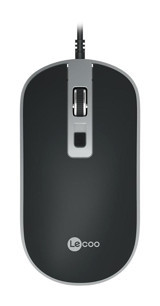 Lenovo LECOO MS104 Kablolu Siyah Optik Mouse