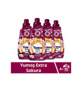 Yumoş Extra Konsantre Sakura 60 Yıkama Yumuşatıcı 4x1.44 lt