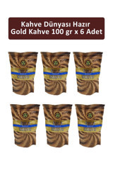 Kahve Dünyası Gold Paket Granül Kahve 6x100 gr
