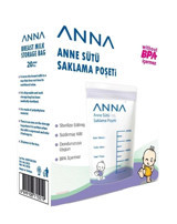 Anna Süt Saklama Poşeti 20'li