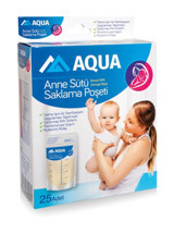 Aqua Süt Saklama Poşeti 25'li