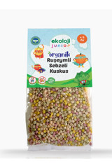 Ekoloji Market Organik Ruşeymli Sebzeli Kuskus Makarna 250 gr