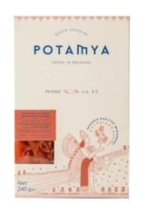 Potamya Organik Kırmızı Mercimek Penne Makarna 240 gr