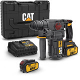 CAT POWER DX21 SDS Plus 18 V 5500 darbe/dk 3.15 Kg Çift Akülü Şarjlı Kırıcı Delici Matkap + Çanta