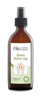 Bir Doktor Bir Kimyager Organik Misk Adaçayı Yağları Bebek Masaj Yağı 150 ml