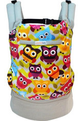 Solomombaby Ergonomik Yavru Baykuşlar 20 kg Kapasiteli Yenidoğan Kanguru Çok Renkli