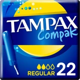 Tampax Compak Aplikatörlü Normal Tampon 22'li