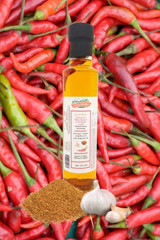 Karşı Köyden Acı Biberli Cam Sızma Zeytinyağı 250 ml