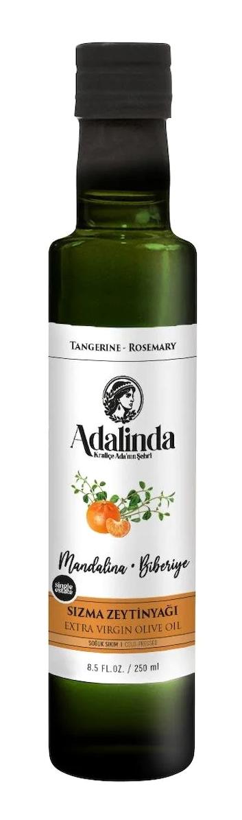 Adalinda Mandalinalı Soğuk Sıkım Cam Sızma Zeytinyağı 250 ml