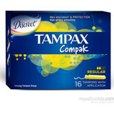 Tampax Compak Aplikatörlü Normal Tampon 16'lı