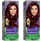 Wella Koleston Naturals 4.6 Kızıl Viyole Organik Krem Saç Boyası 2x60 ml