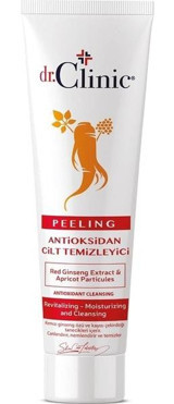 Dr. Clinic Antioksidan Cilt Temizleyici Siyah Nokta Karşıtı Leke Giderici Sıkılaştırıcı Krem Tüp Yüz Peelingi 100 ml