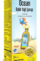 Ocean Limonlu Omega 3 Şurup 150 ml 1 Adet