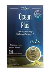 Orzax Ocean Plus Omega 3 Kapsül 1200 mg 30 Adet