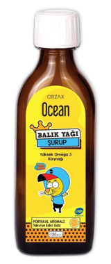 Ocean Portakallı Omega 3 Şurup 150 ml 1 Adet