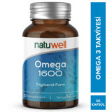 Natuwell Omega 1600 Omega 3 Kapsül 1600 mg 30 Adet