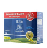Ocean Omega 3 Kapsül 1200 mg 100 Adet