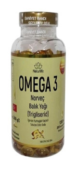 Naturlife Norveç Omega 3 Kapsül 1300 mg 200 Adet