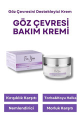 For You Gold Göz Altı Torba, Morluk & Koyu Halka Karşıtı Tüm Ciltler için Göz Çevresi Krem Kavanoz 15 ml