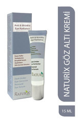 Naturix Anti & Wrınkle Tüm Ciltler için Göz Çevresi Krem Tüp 15 ml