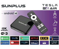 Sunplus Tesla S 32 GB Kapasiteli 4 GB Ram Wifi 4K Android TV Box