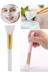 Mujgan Beyaz Silikon Maske Sürme Fırçası