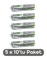 Florex Battal Boy 72x95 cm 5x10 Adet Çöp Poşeti