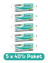Florex Mini Boy 44x45 cm 40x5 Adet Çöp Poşeti