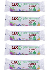 Lixo J-500 Jumbo Boy 80x110 cm 5x10 Adet Çöp Poşeti