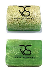 Rise & Shine Organik Aloe Vera Kabak Lifli Sabun 130 gr