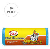 Ögem Büyük Boy 65x80 cm 10x50 Adet Çöp Poşeti
