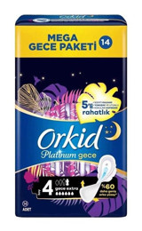 Orkid Platinum İnce 14'lü Hijyenik Ped 1 Adet
